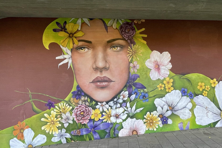 Blomsterpiken (la jeune fille aux fleurs), de Eva Hansen Sjøvold