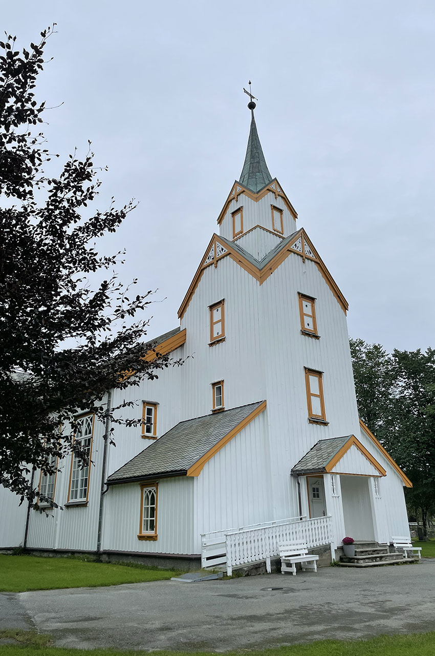 Eglise en bois de Sømna, construite en 1876