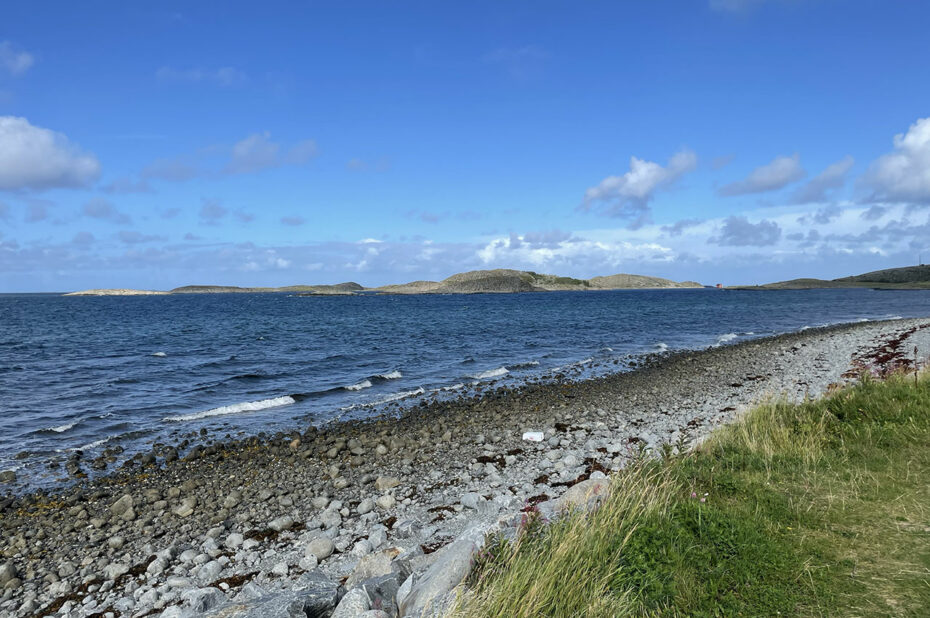 Plage de Sundsvollstranda sur l'île de Vega