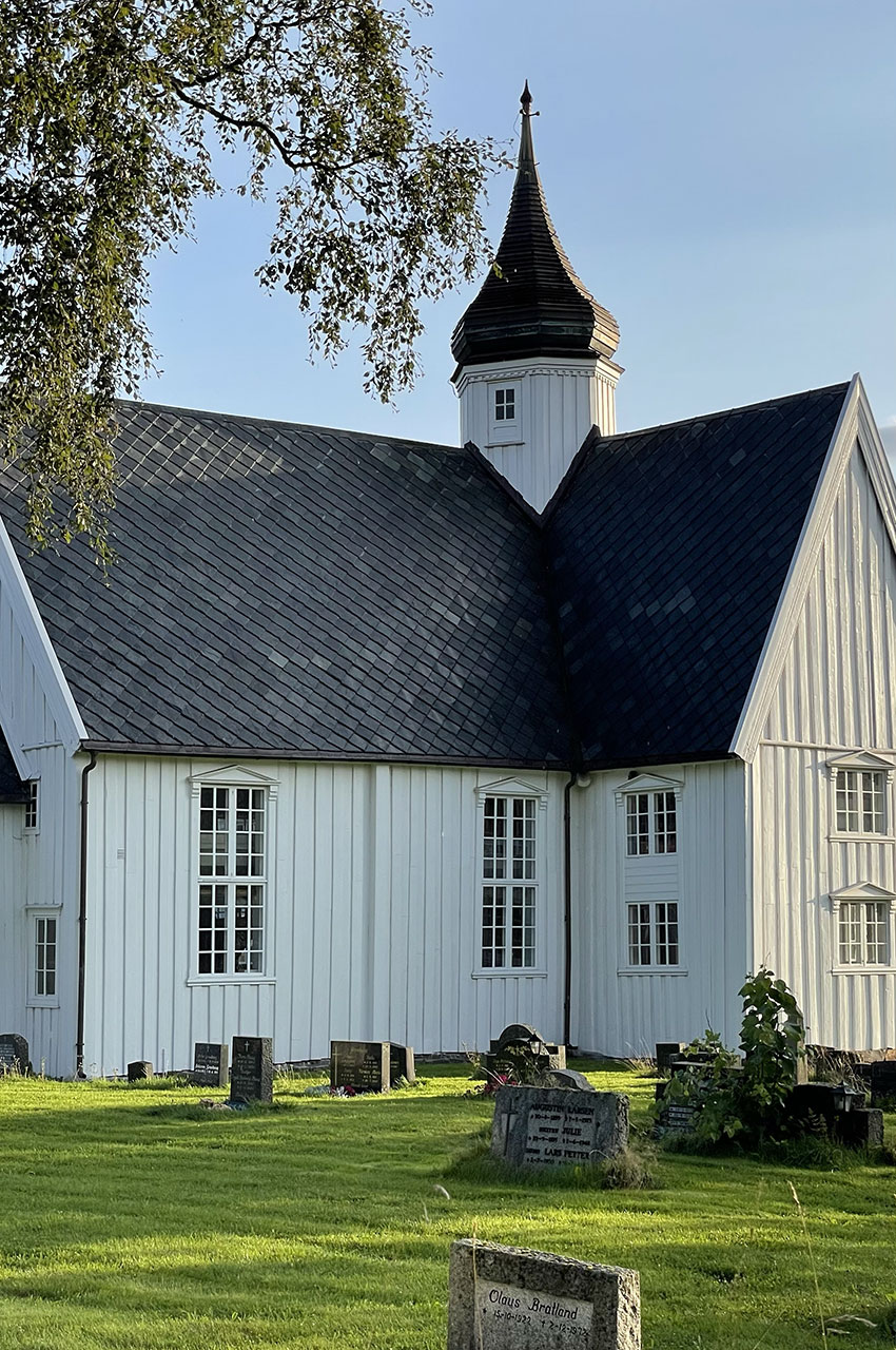 Construite en 1724, cette église est le plus vieux bâtiment de la ville