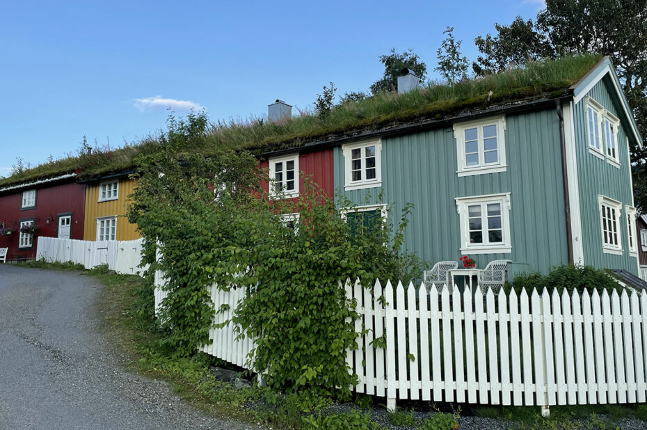 D'autres maisons colorées typiques de Norvège