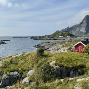 La côte très découpée des îles Lofoten