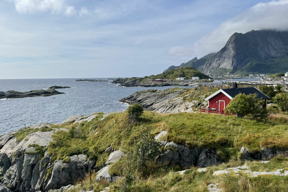 La côte très découpée des îles Lofoten