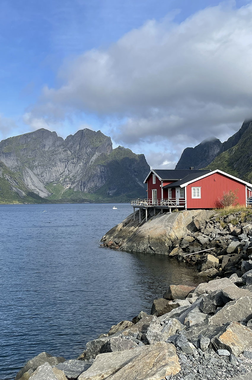 Promenade au bord du fjord