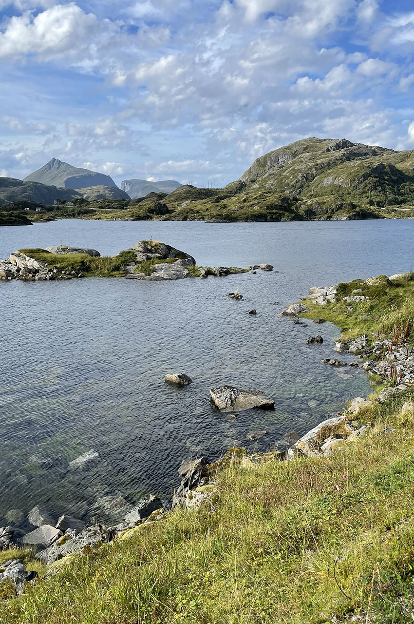 Quiétude au bord d'un lac