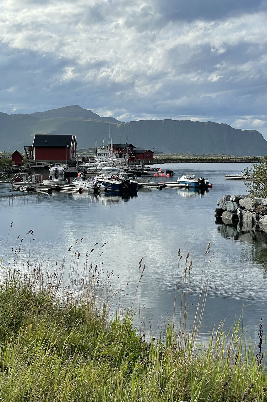 Le petit port de Ramberg sur la côte ouest des Lofoten