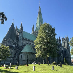 Vue d'ensemble de la cathédrale de Nidaros