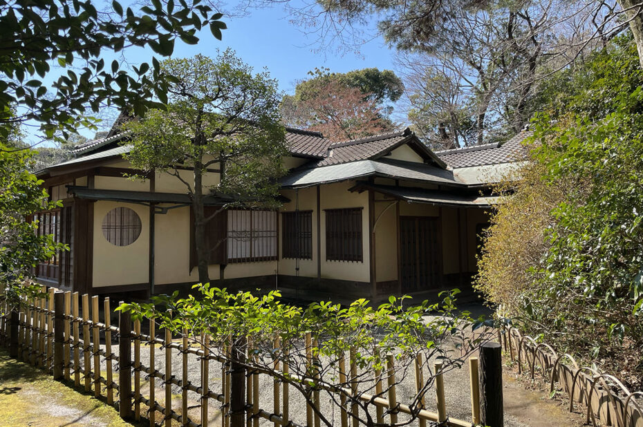 Kakuun-tei, maison de thé dans le jardin intérieur