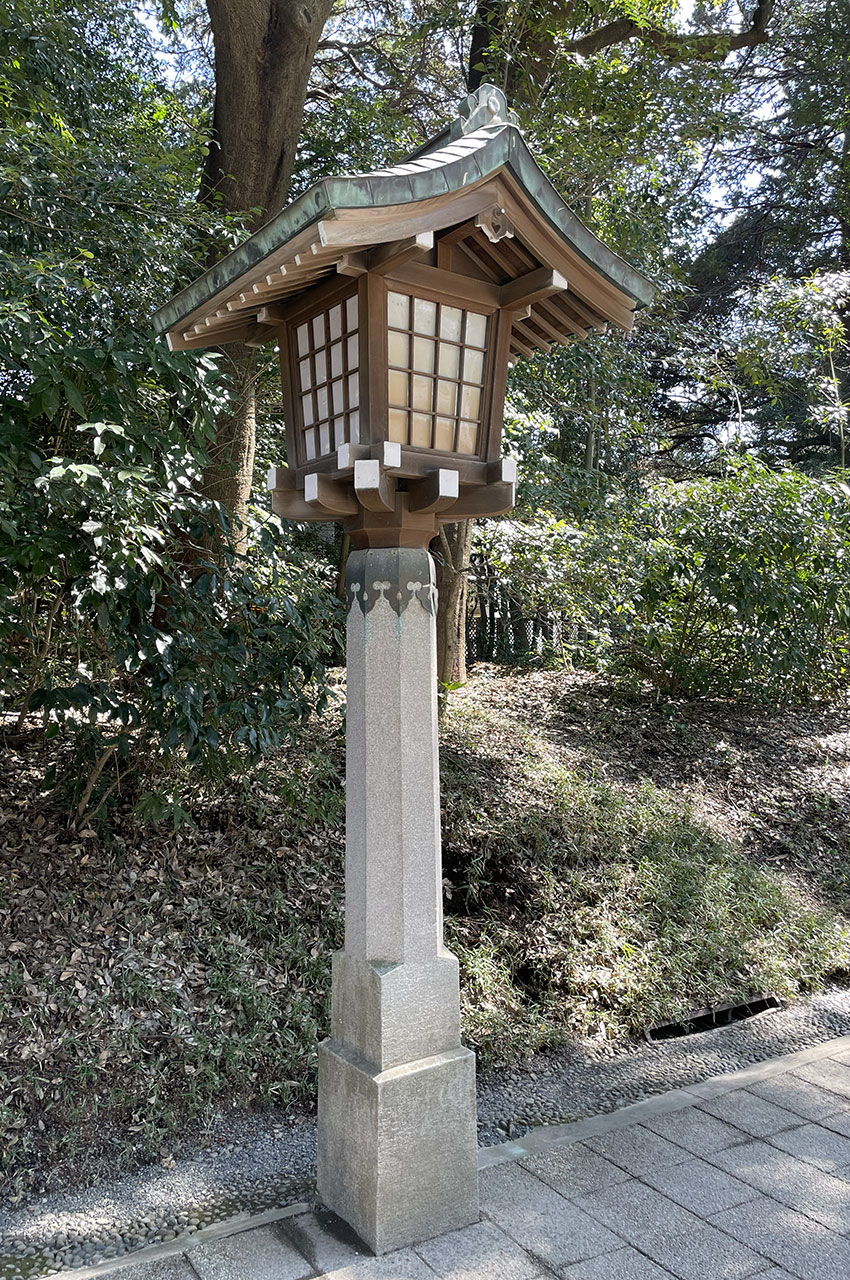 Lanterne dans le parc Yoyogi