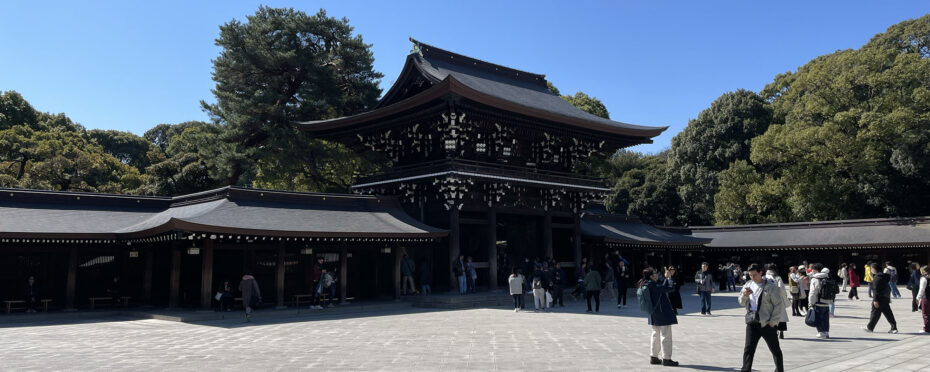 Le sanctuaire shinto Meiji Jingu