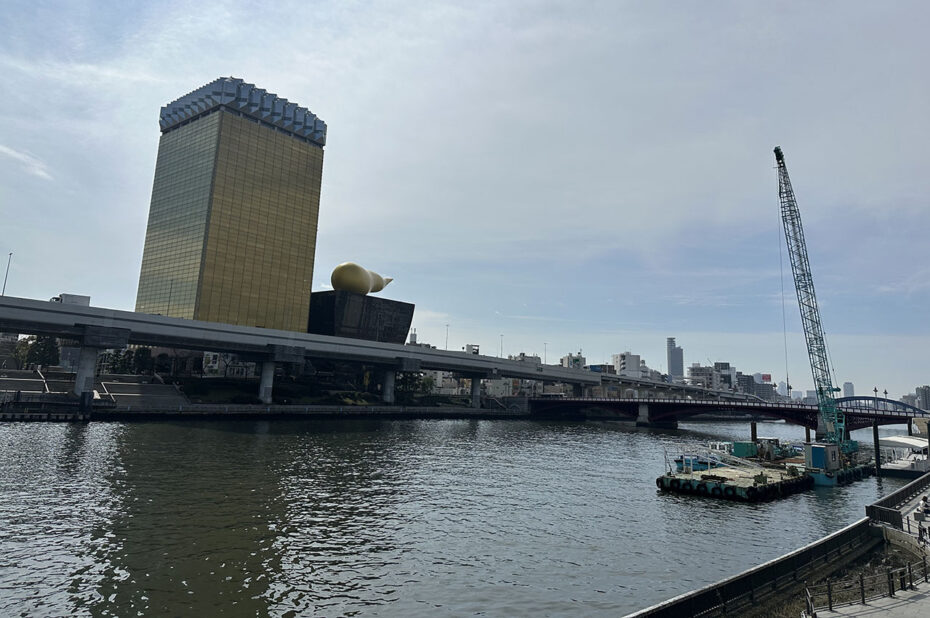 La Sumida, cours d'eau emblématique de Tokyo long de 23,5 km La Sumida, cours d'eau emblématique de Tokyo long de 23,5 km