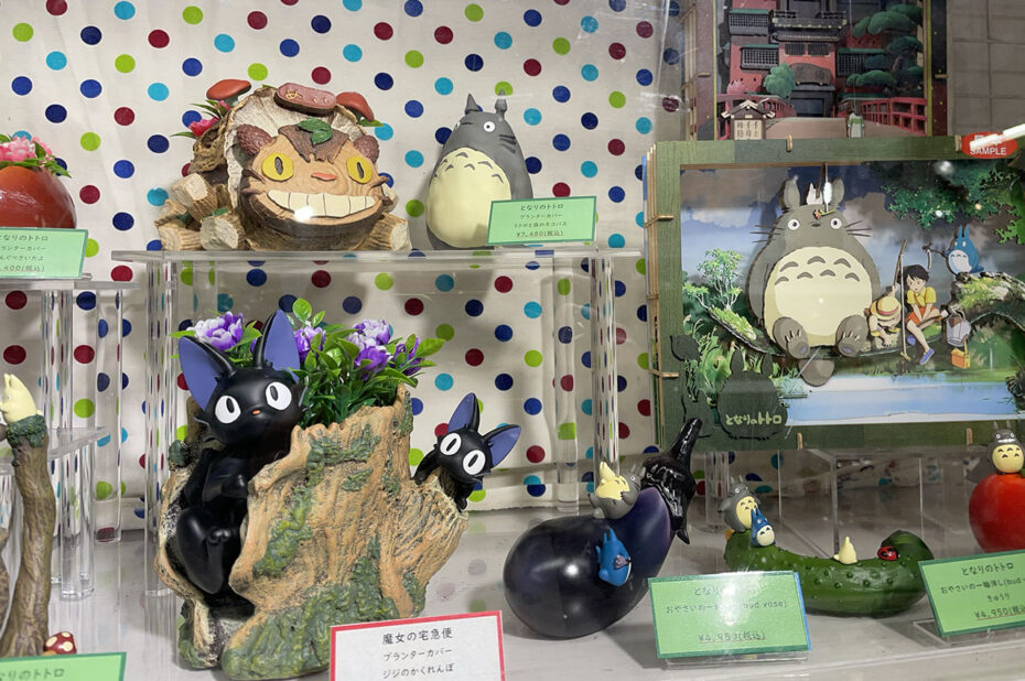 Figurines issues de l'univers Ghibli