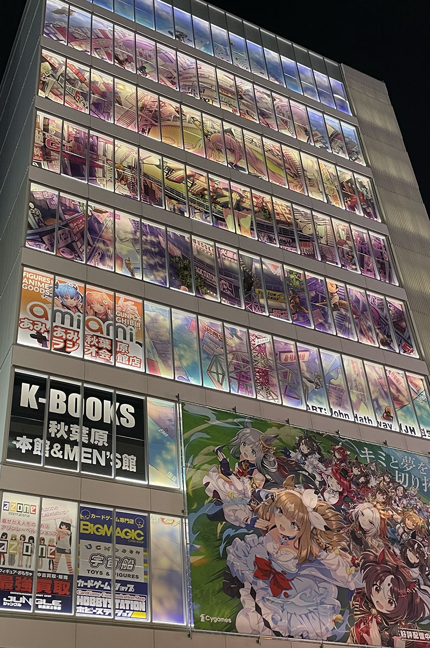 Figurines, livres, anime, jeux à tous les étages