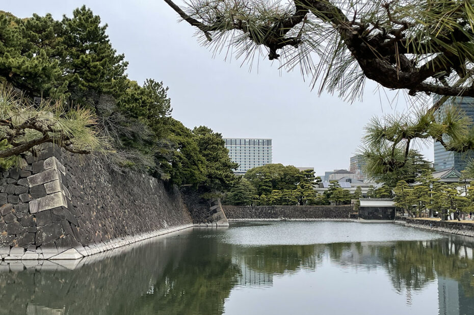 De larges douves pour protéger le château d'Edo De larges douves pour protéger le château d'Edo